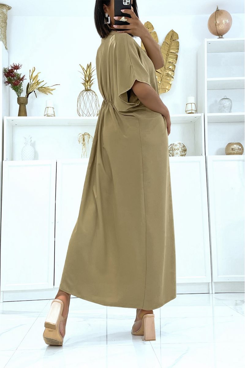 Camel hot sale satin dress