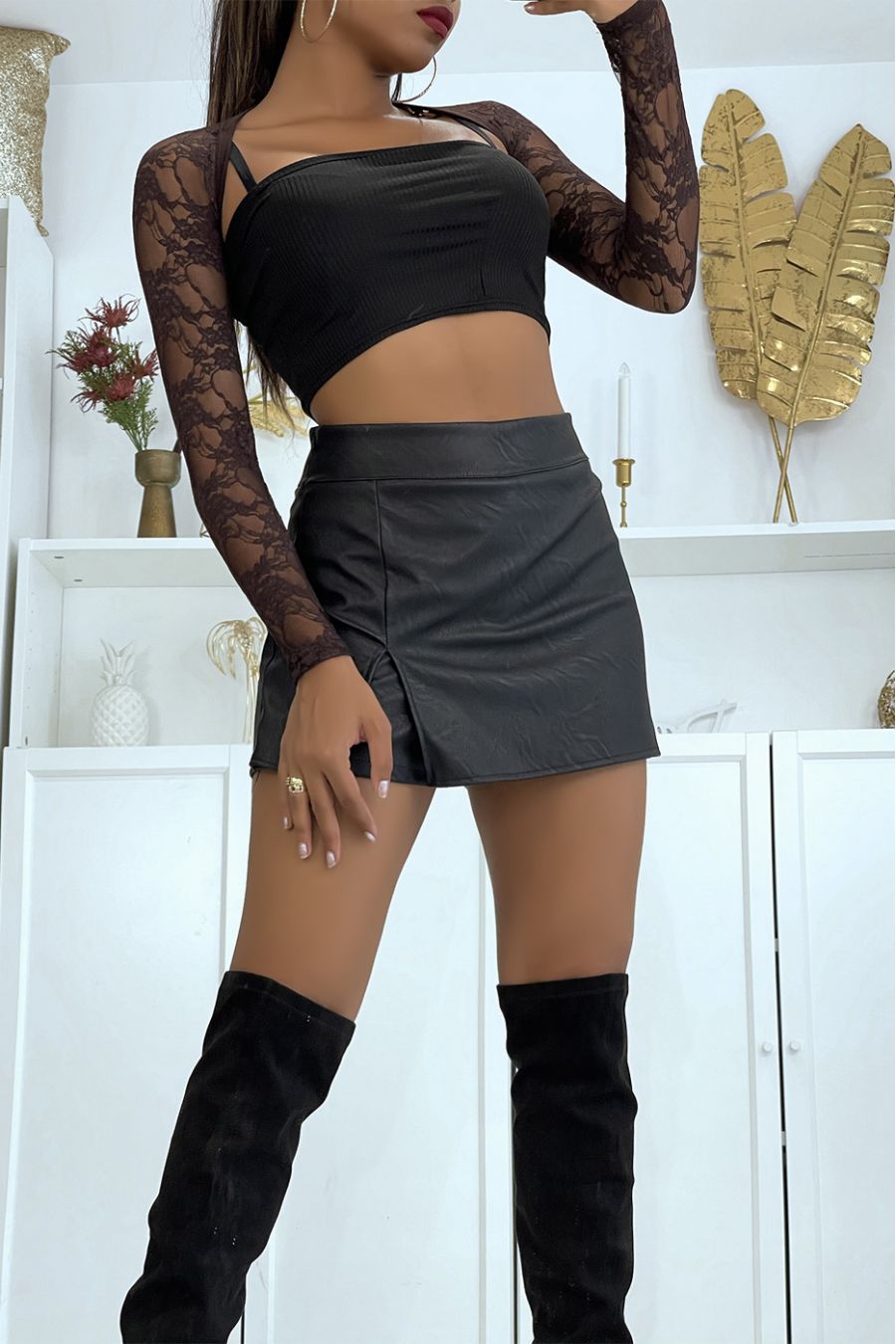 Women's bolero in different color laces. low cost fashion - 3