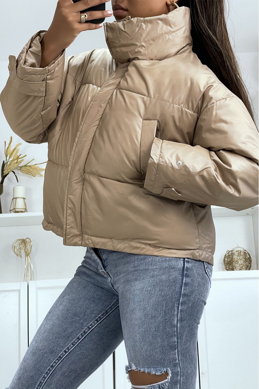 Camel oversized pufferjack - 7