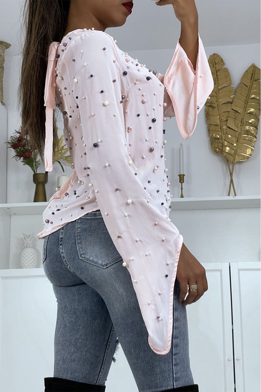 Discover our inexpensive pink tops