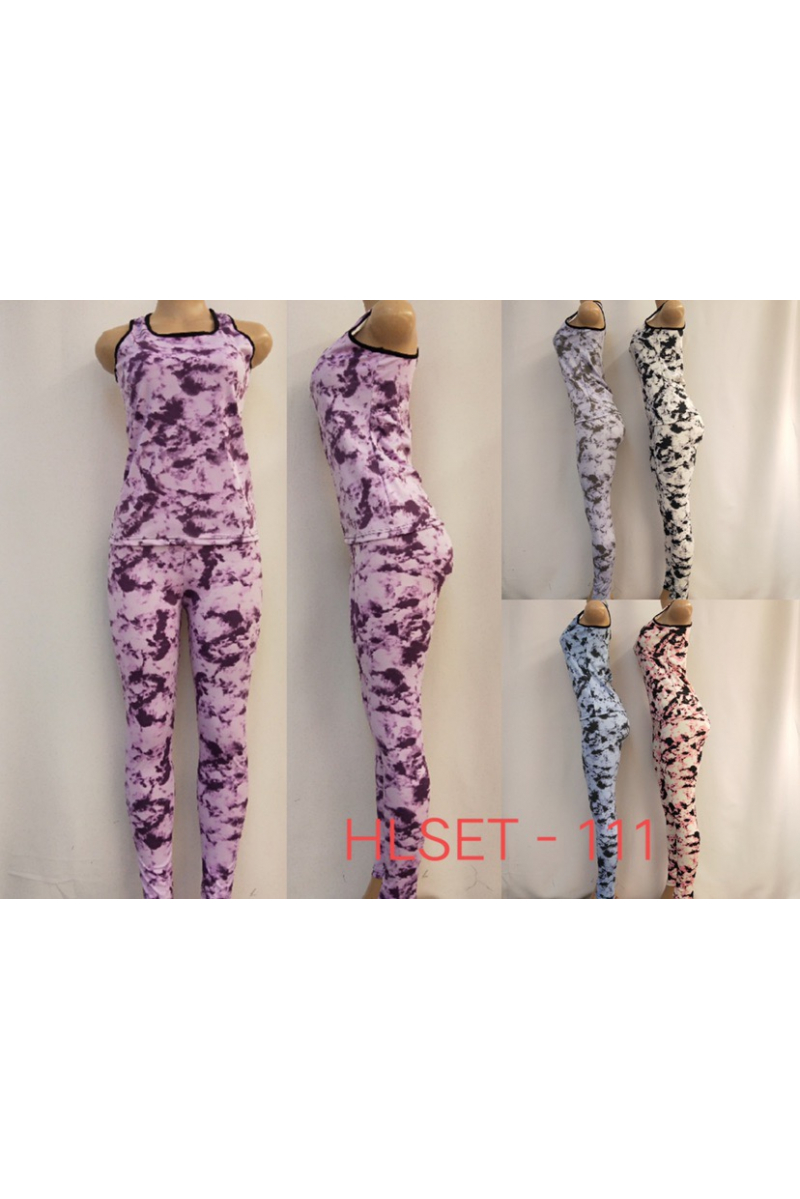 Plain tie and tie fitness set x12 - 1