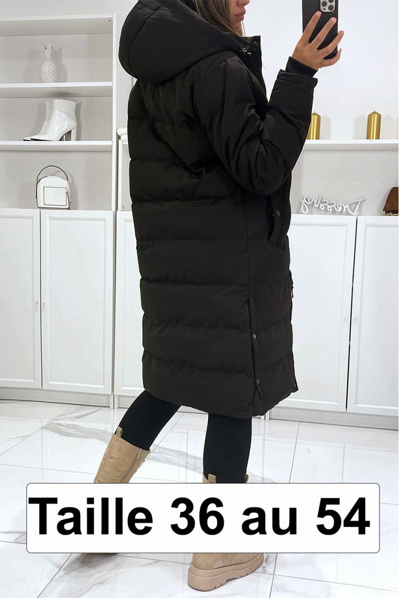 Long very thick down jacket available from 36 to 54 - 2