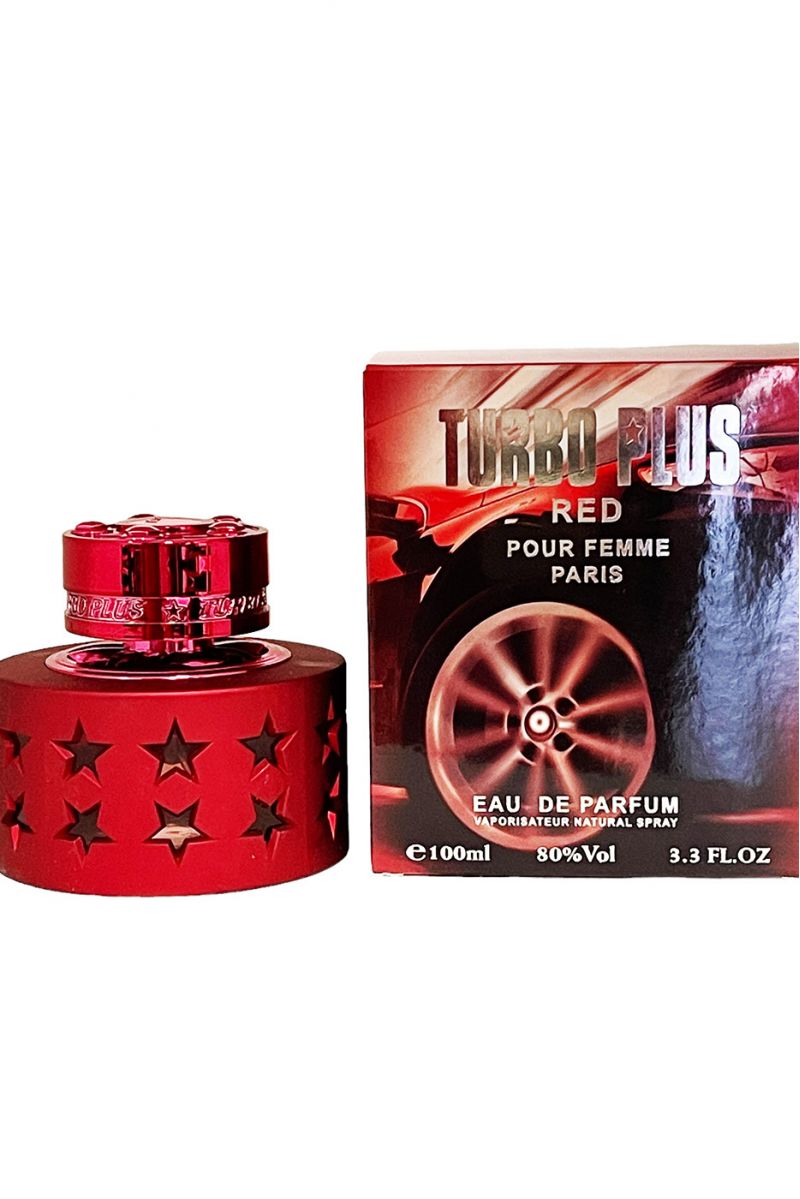 Eau de parfum natural spay Turbo plus red spray 100ml - 1
