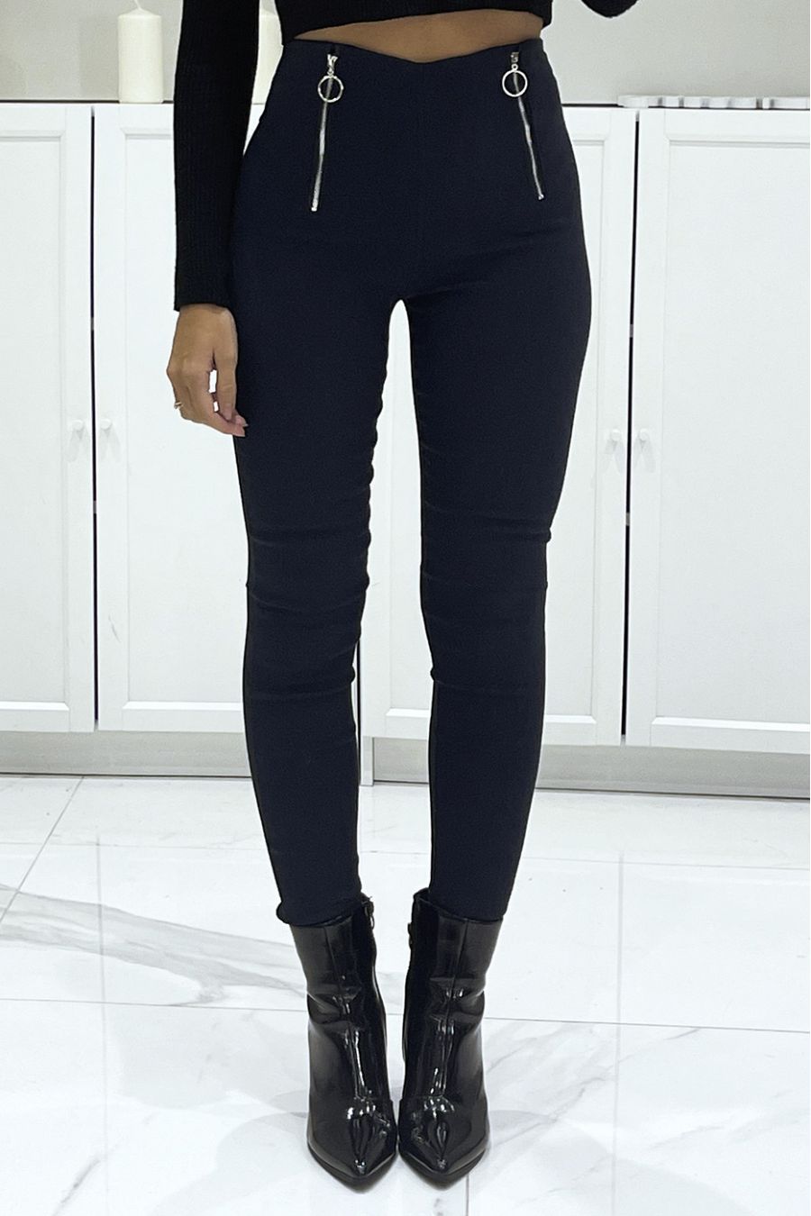 Pantalon Palazzo Taille Haute Pour Femme BTFBM Martinique