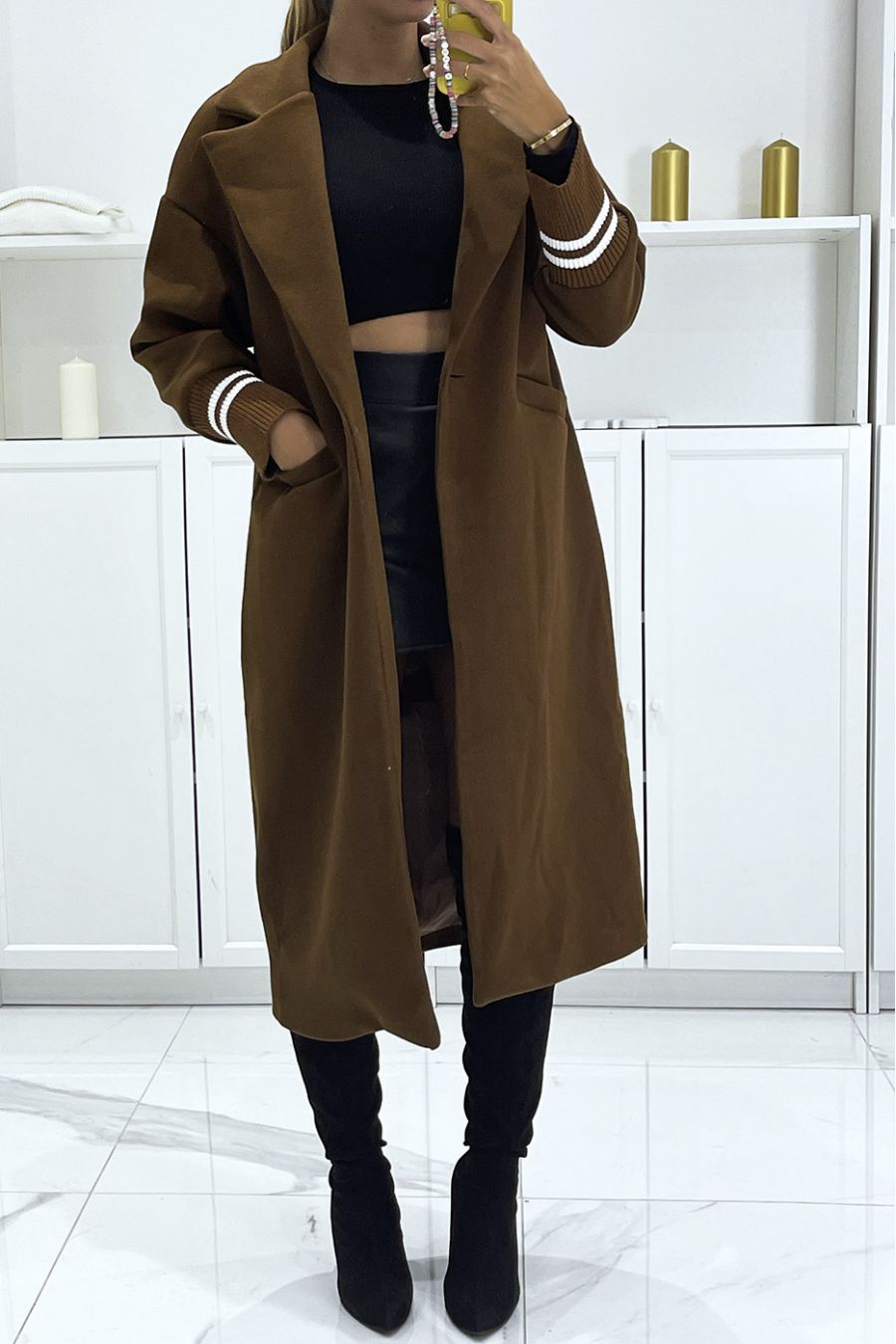 Chocolate on sale teddy coat