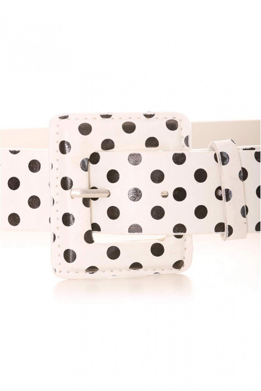 White belt with black polka dots. Accessory BG-1002 - 2