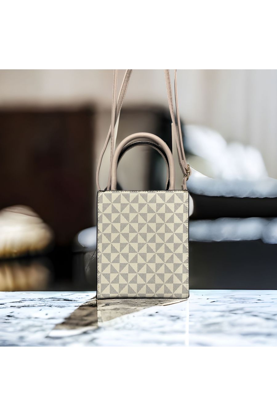 Small white handbag inspired - 3