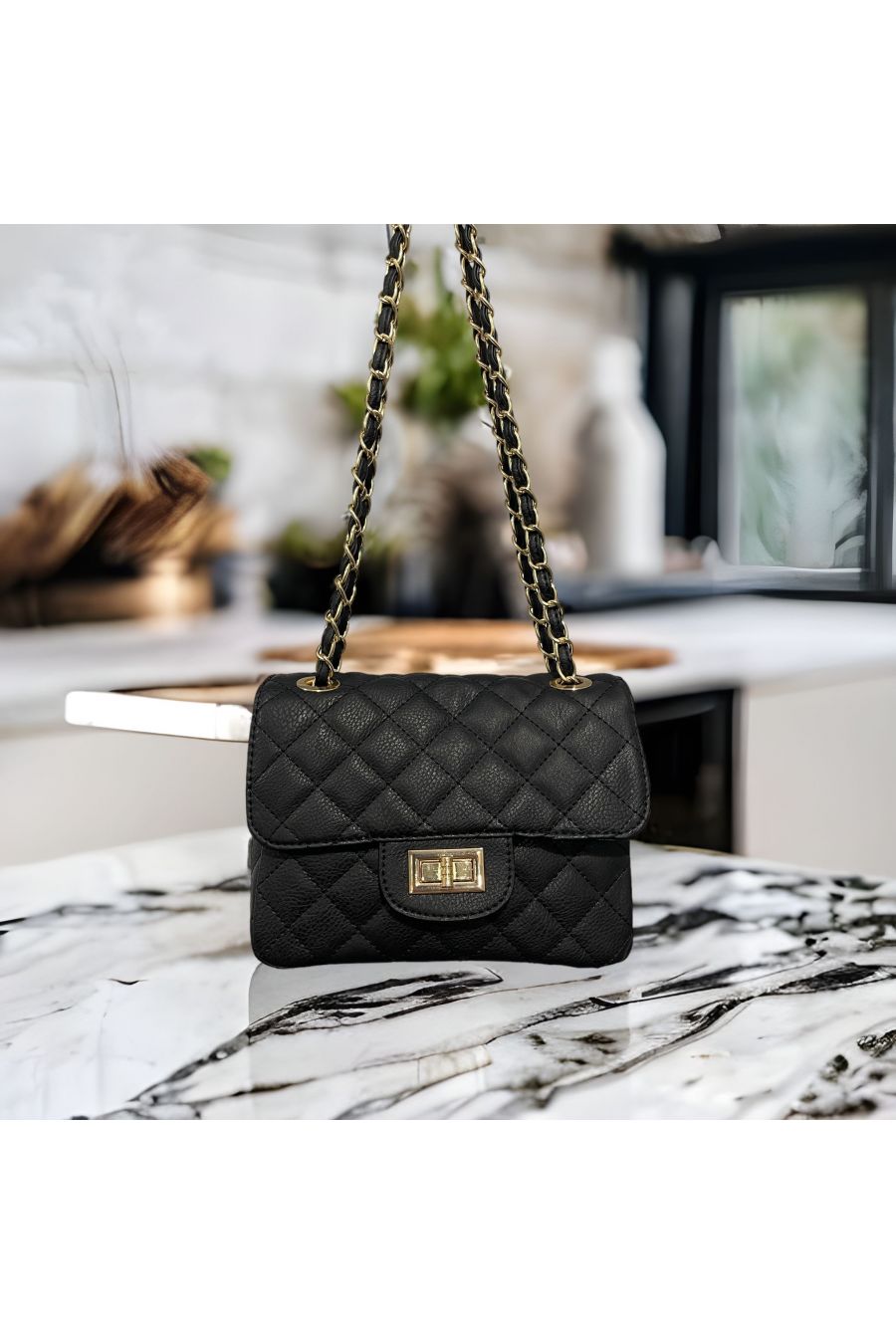 Inspirational black handbag - 1