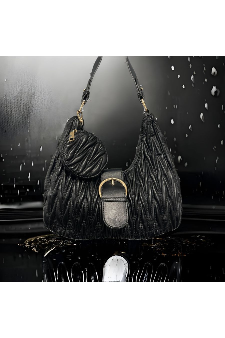 Inspirational black handbag - 1