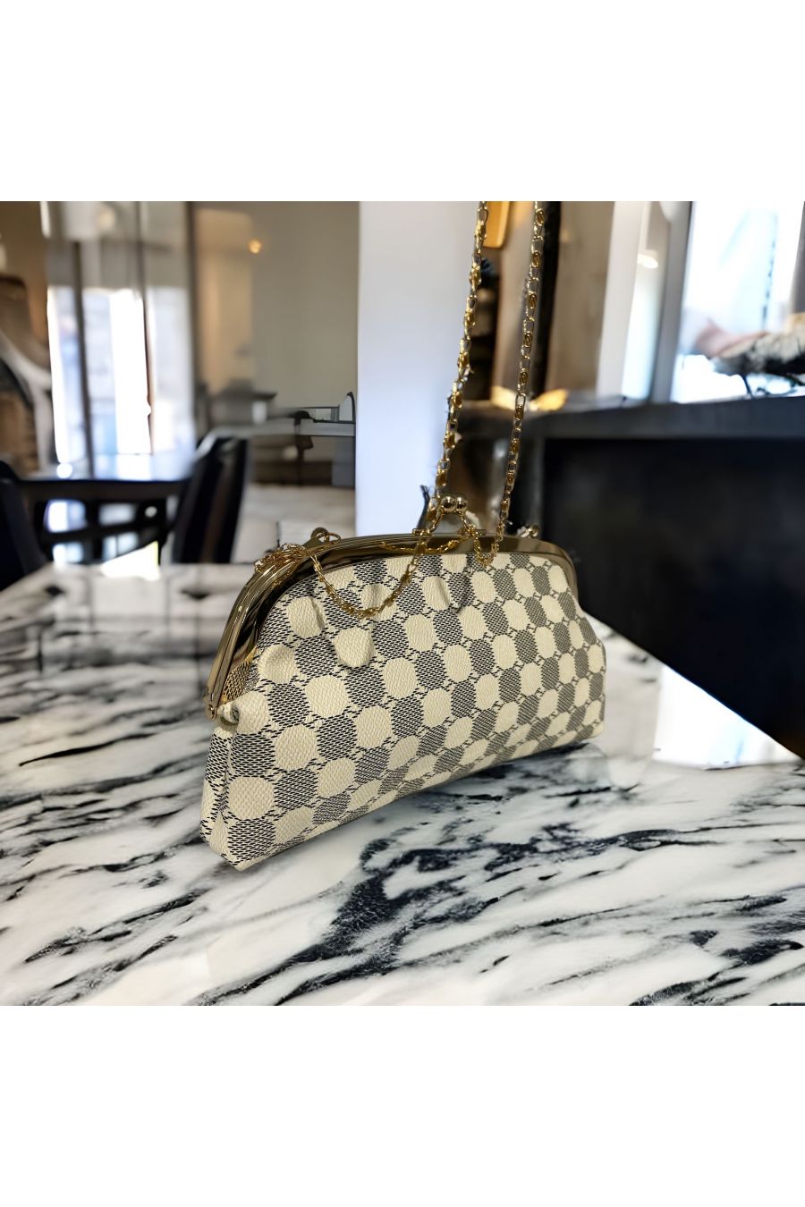 Inspired white coin purse - 2