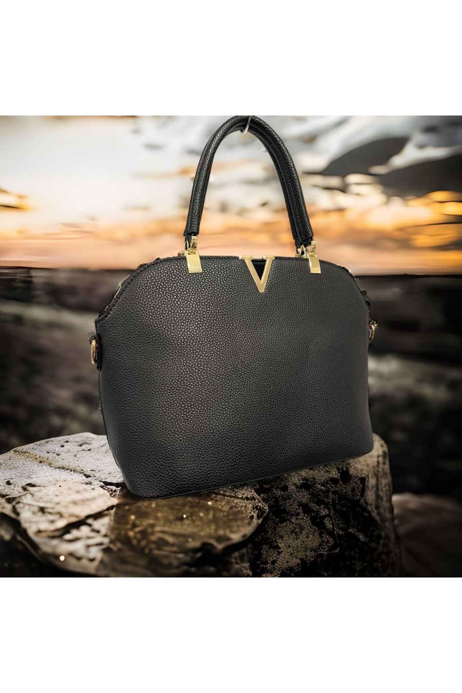 Sac à main noir inspi  - 1