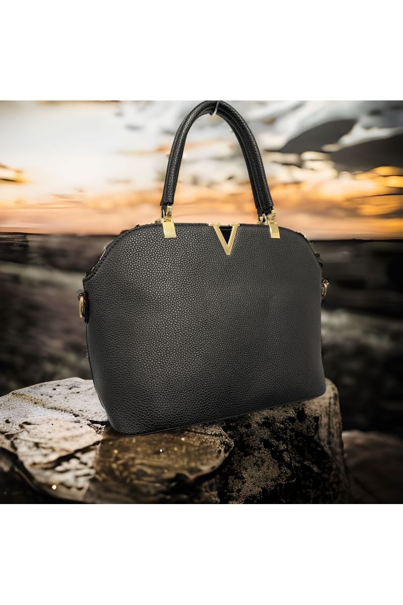 Inspirational black handbag - 1