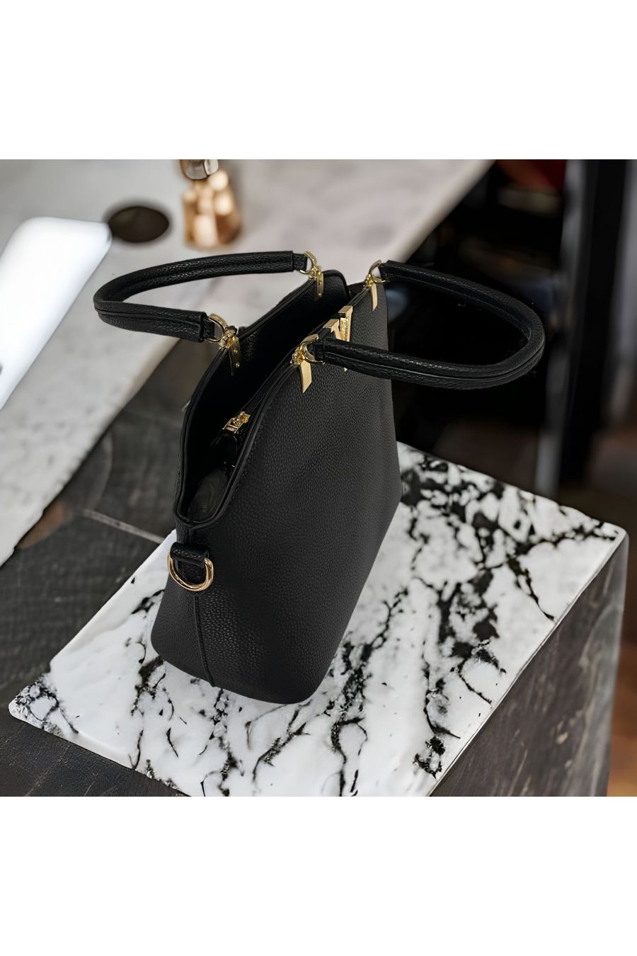 Sac à main noir inspi  - 2