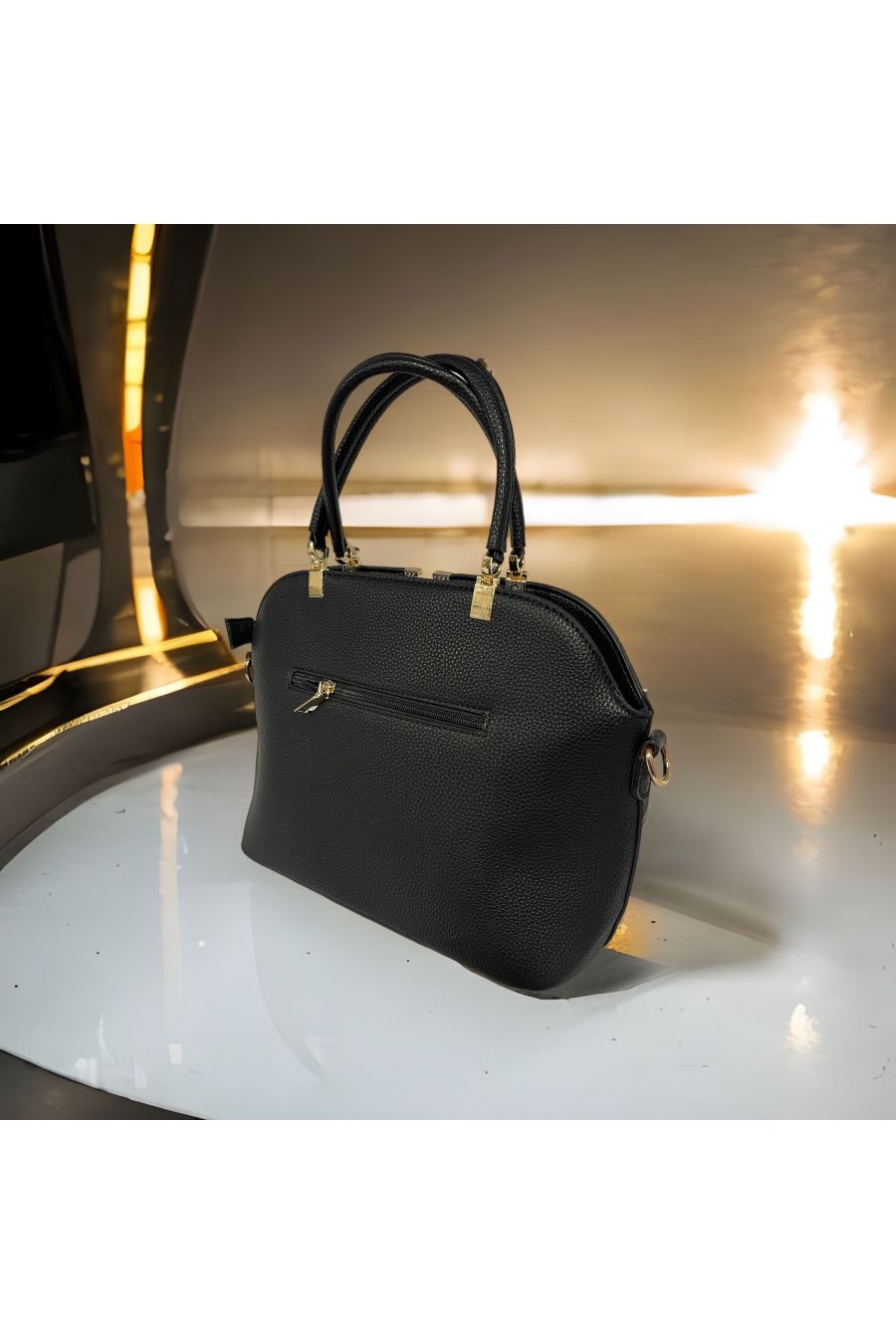 Sac à main noir inspi  - 3