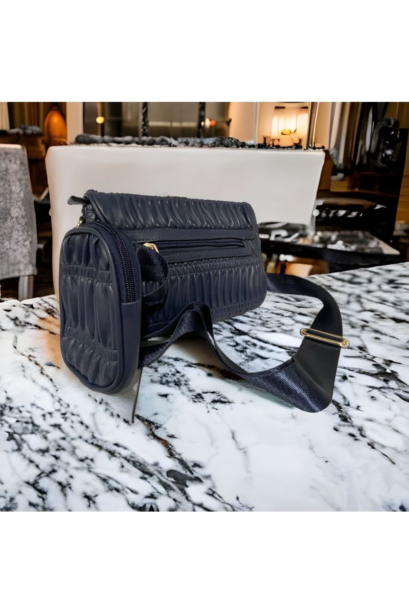 Sac à main bleu inspi  - 4