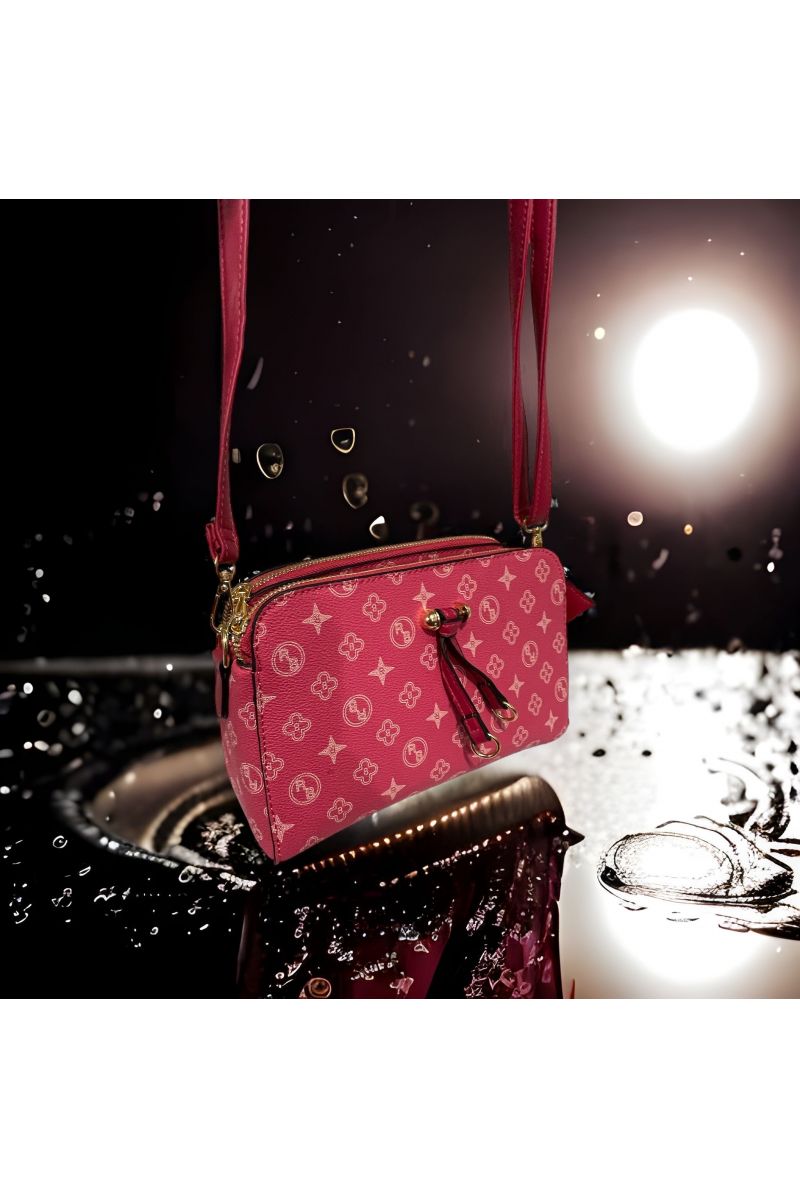 Sac à main fuchsia inspi - 1