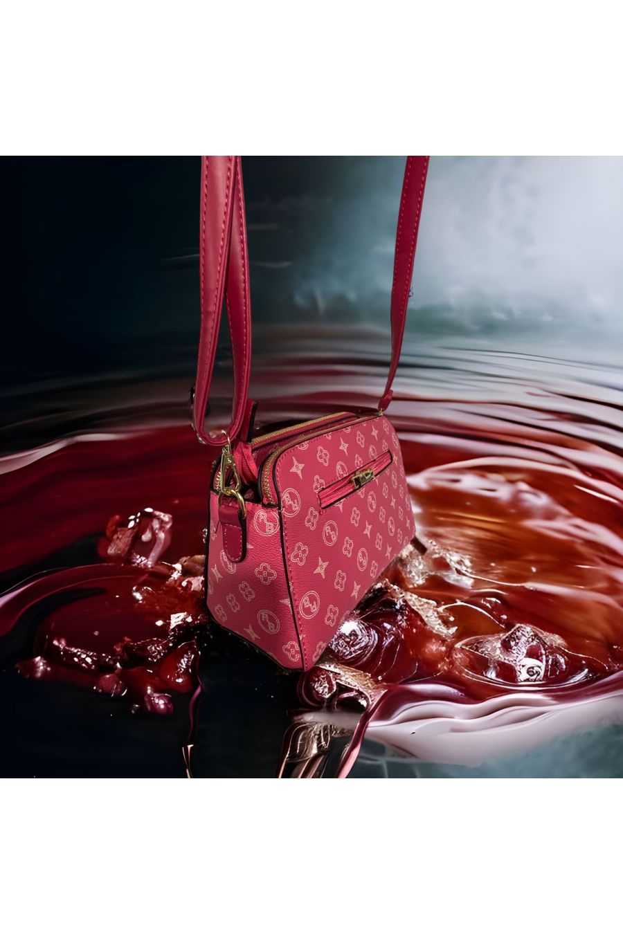 Fuchsia-geïnspireerde handtas - 3