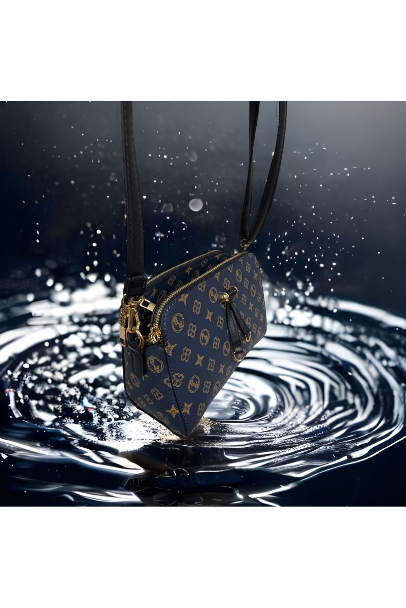 Navy inspired handbag - 2