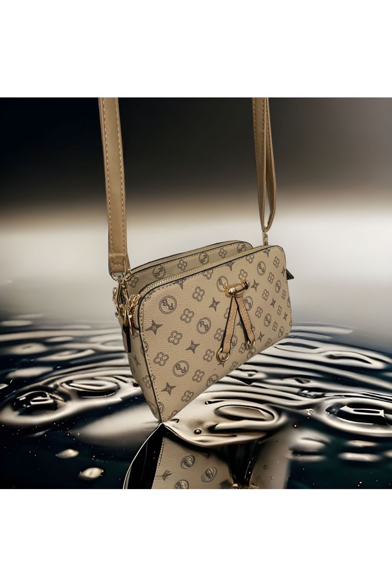 Inspirational taupe handbag - 2