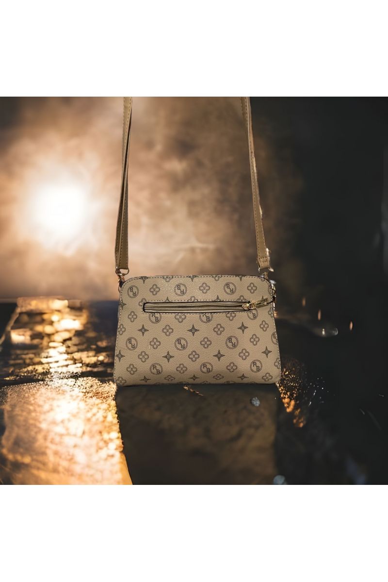 Sac à main taupe inspi - 4