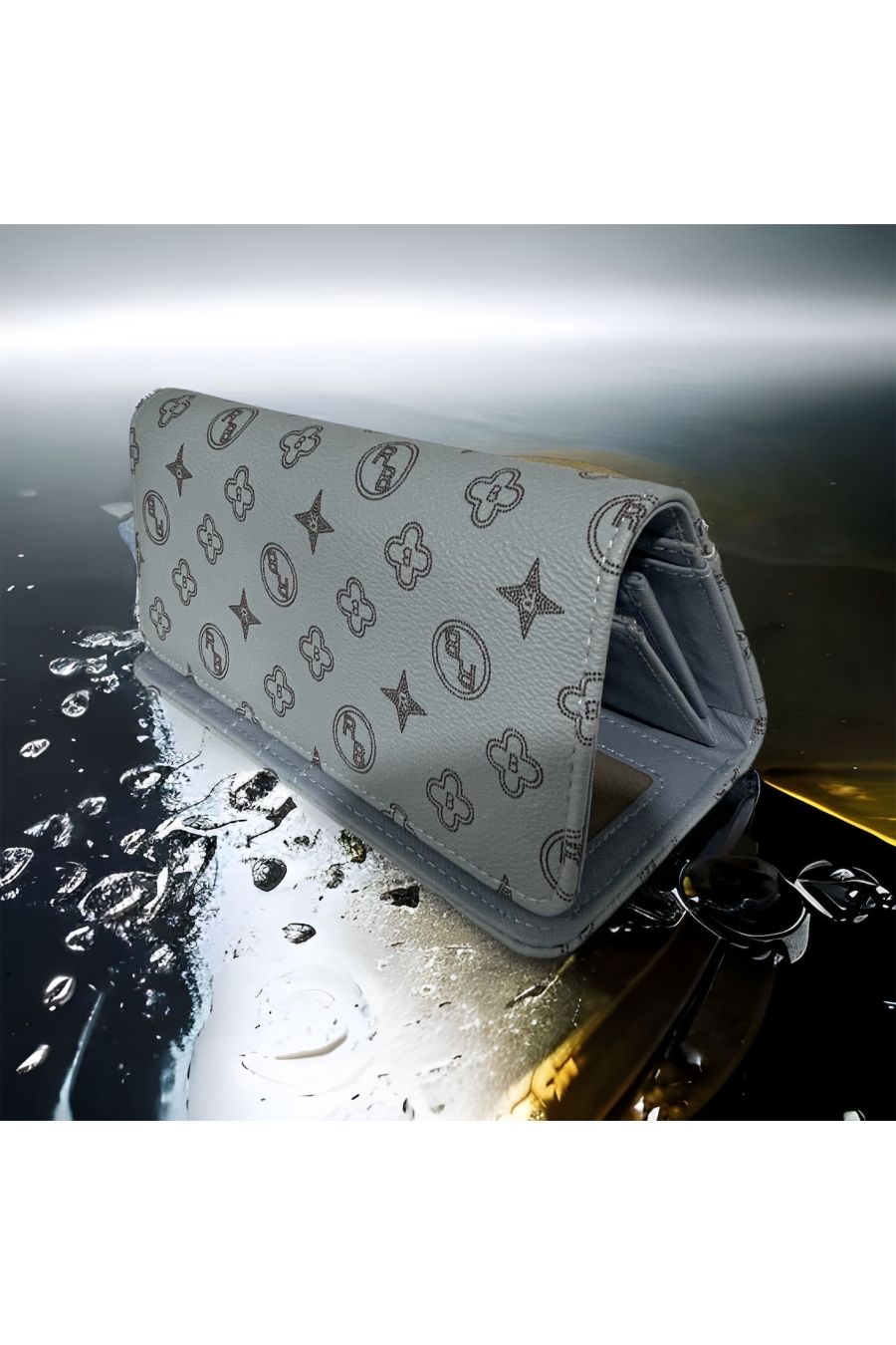 Inspirational blue wallet - 4