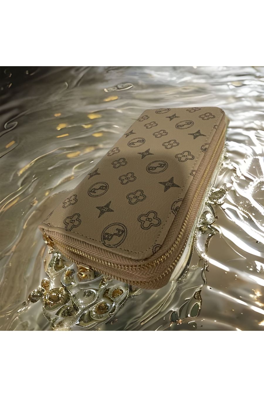 Taupe inspired wallet - 1