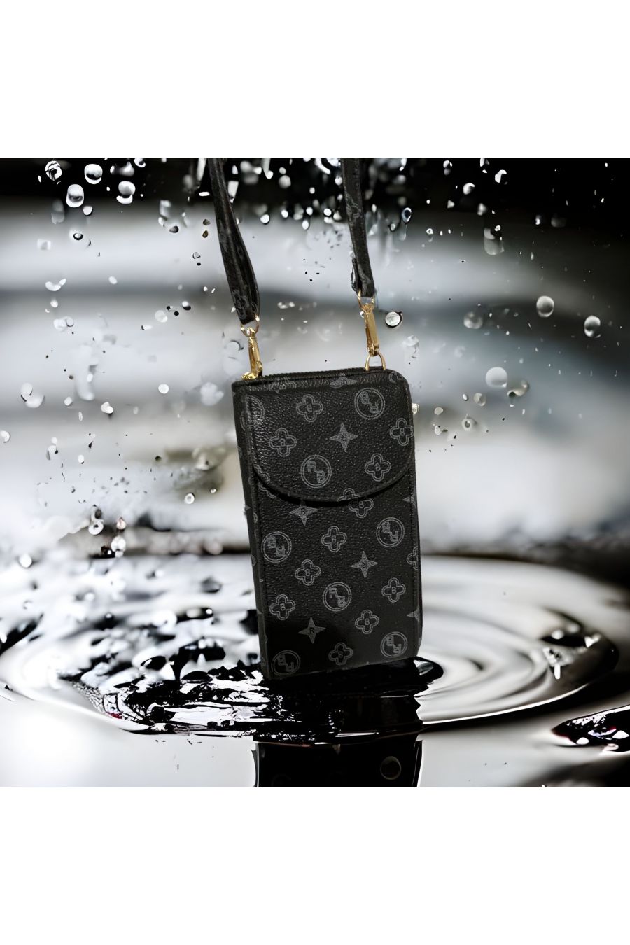 Inspired black wallet - 1