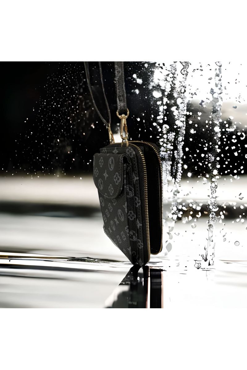 Inspired black wallet - 3