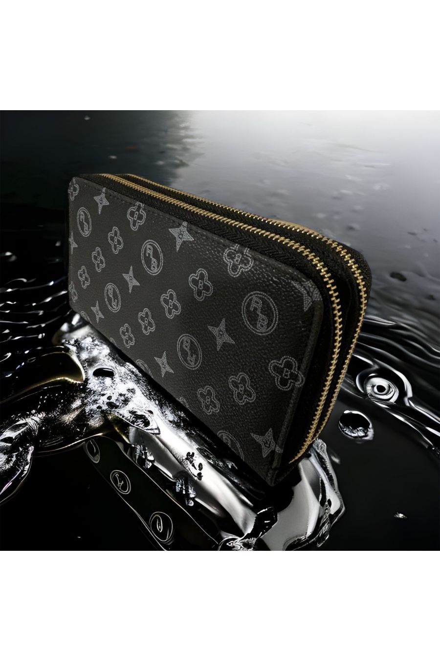 Inspirational black wallet - 1