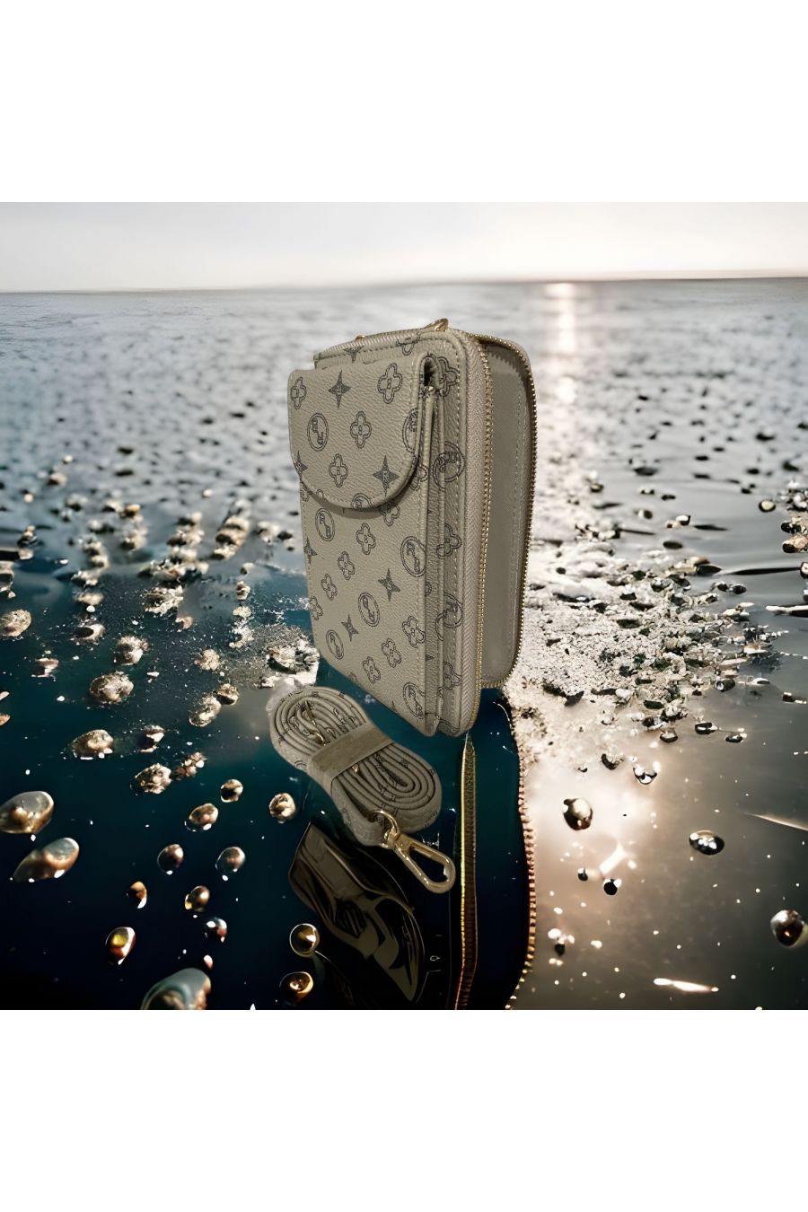 Porte feuille gris inspi - 2