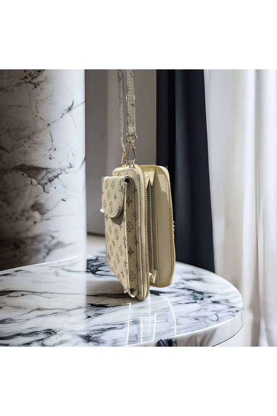 Beige inspired wallet - 3