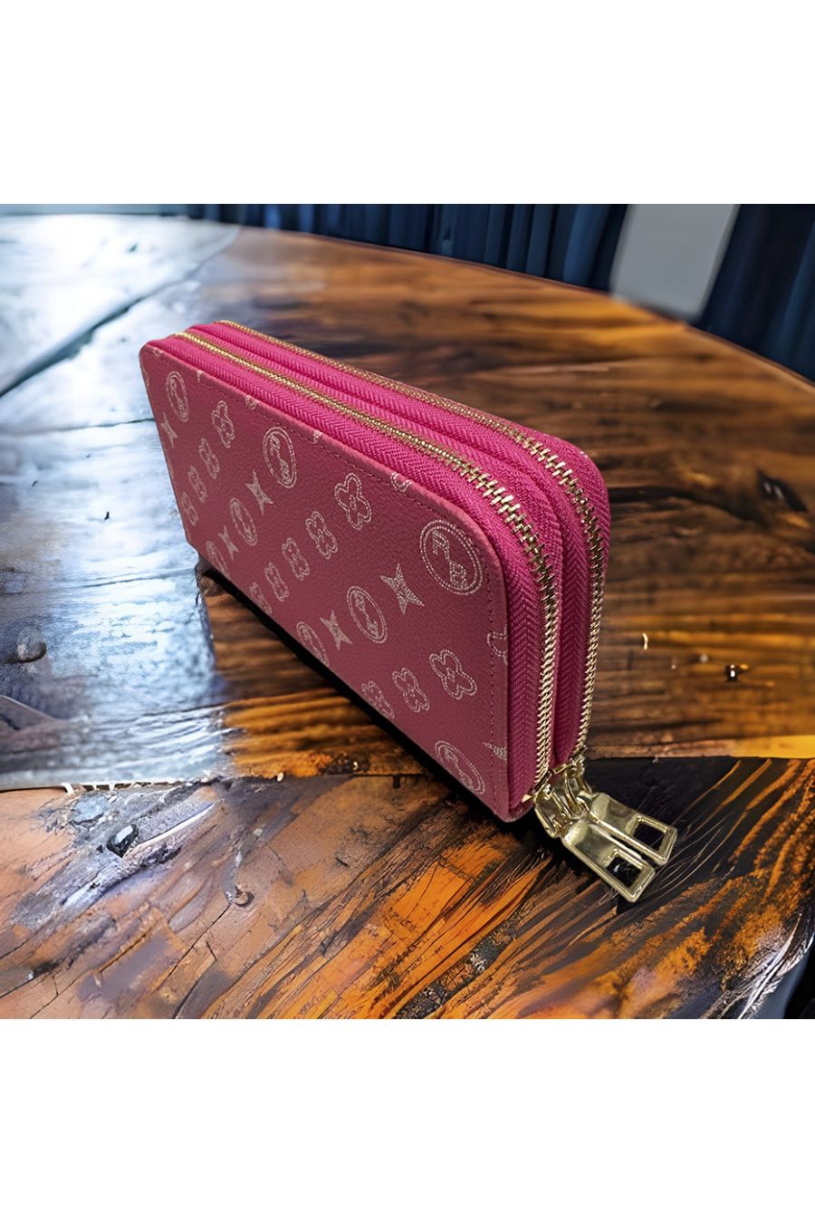Porte feuille fuchsia inspi - 1