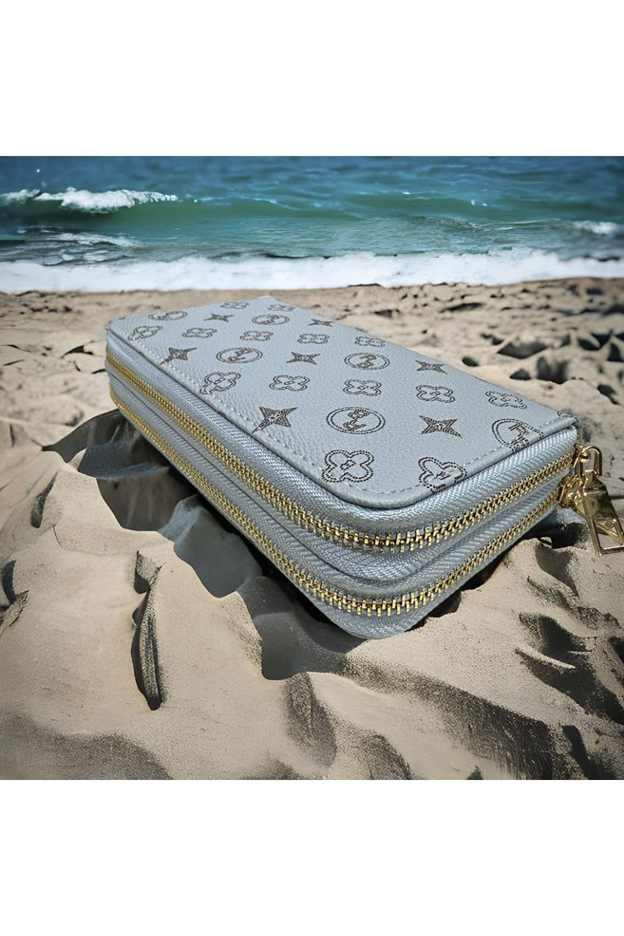 Inspirational blue wallet - 2