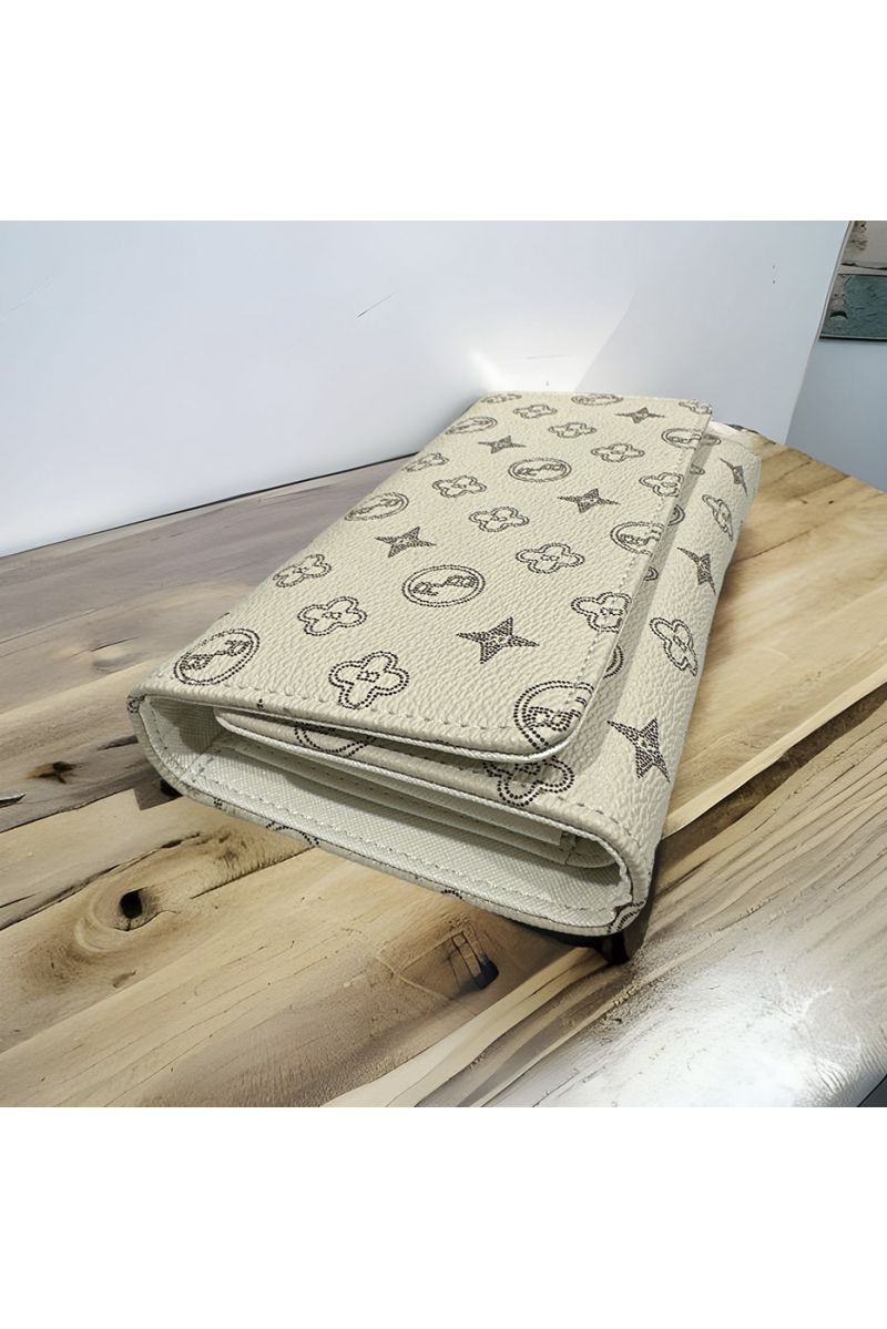 Beige inspired wallet - 1