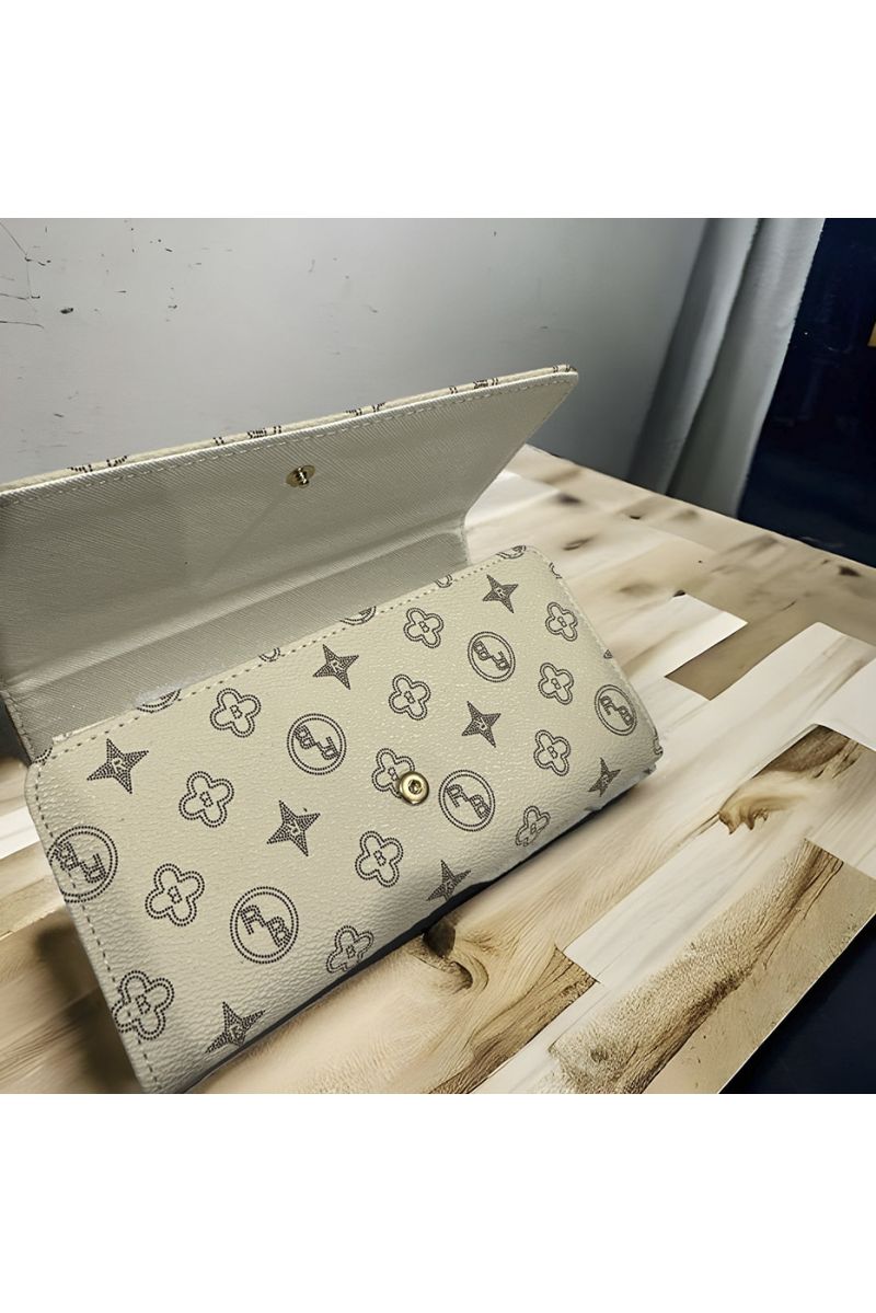 Beige inspired wallet - 2