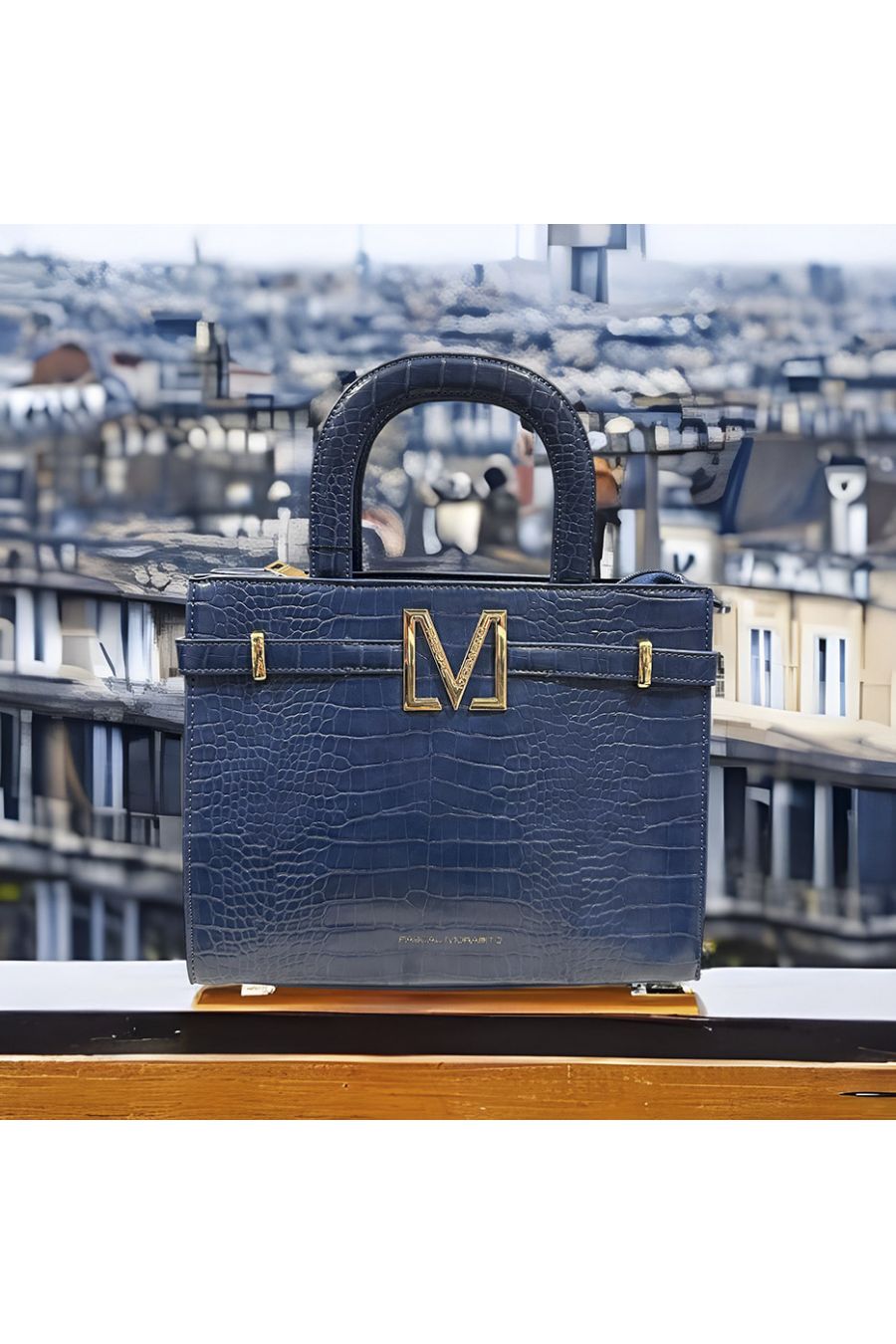 MILA handbag by PASCALE MORABITO navy - 1