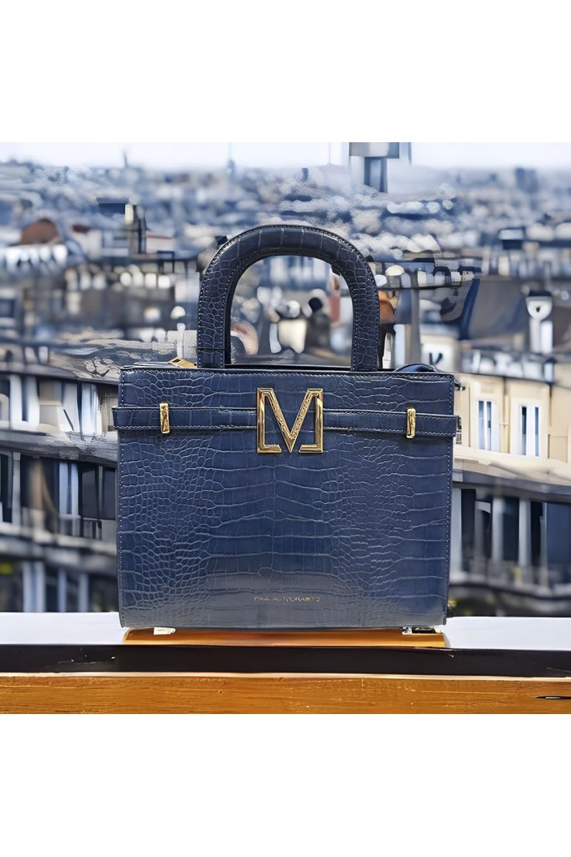 MILA handbag by PASCALE MORABITO navy - 1