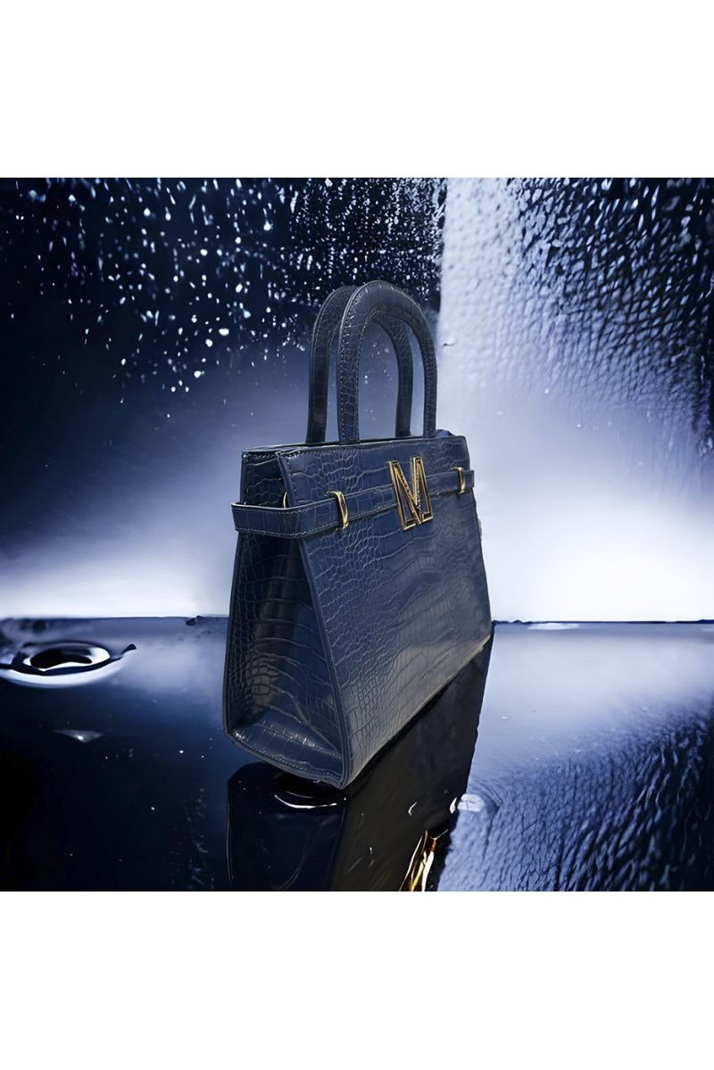 MILA handbag by PASCALE MORABITO navy - 2