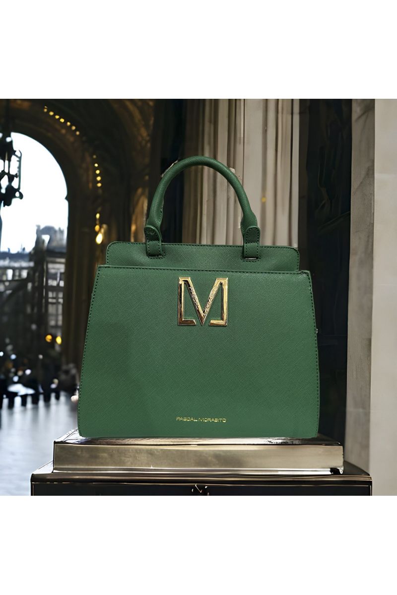 Handtas MACHA van PASCALE MORABITO groen - 1