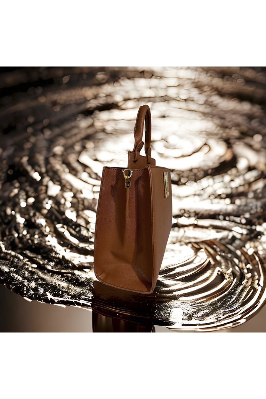 MACHA handbag by PASCALE MORABITO camel - 2