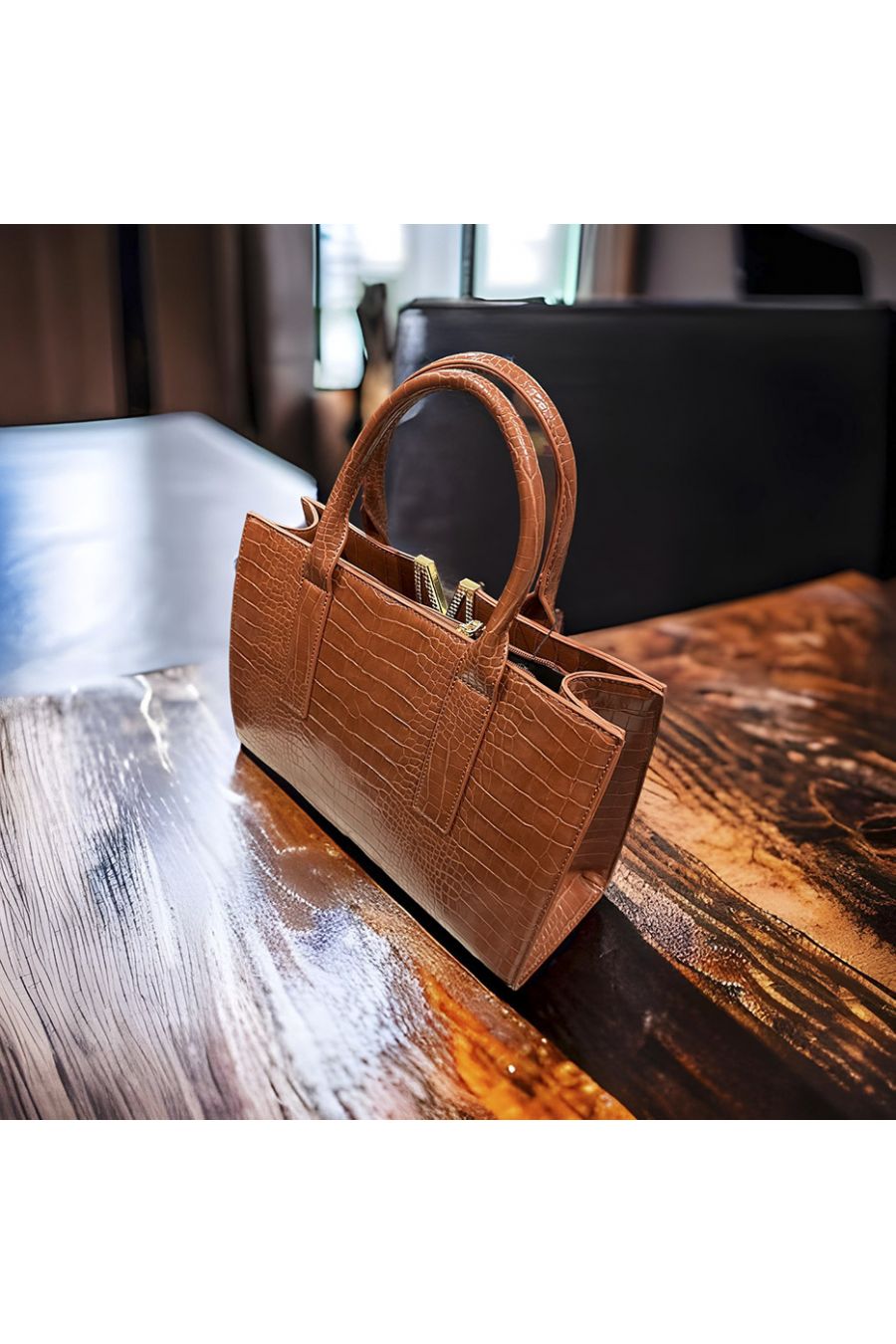 MARGOT handbag by PASCALE MORABITO camel - 2