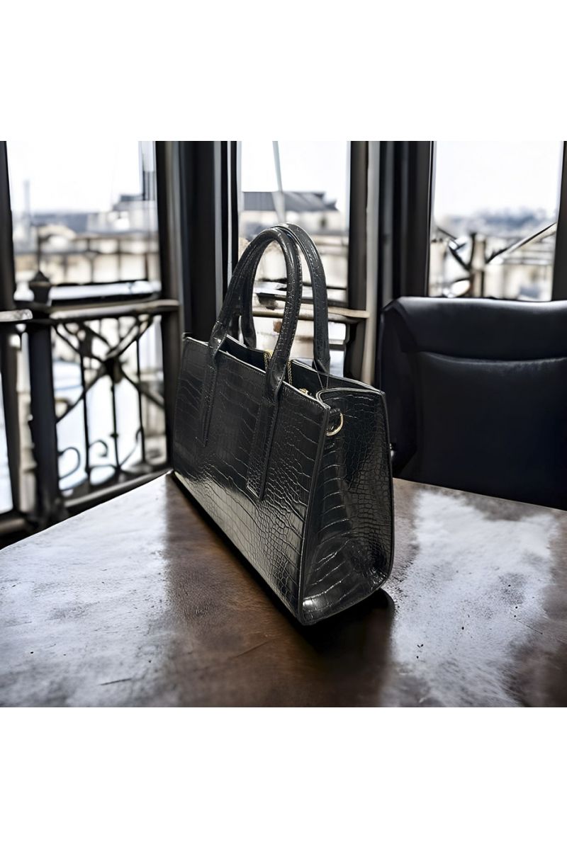 Sac à main MARGOT de PASCALE MORABITO noir - 2