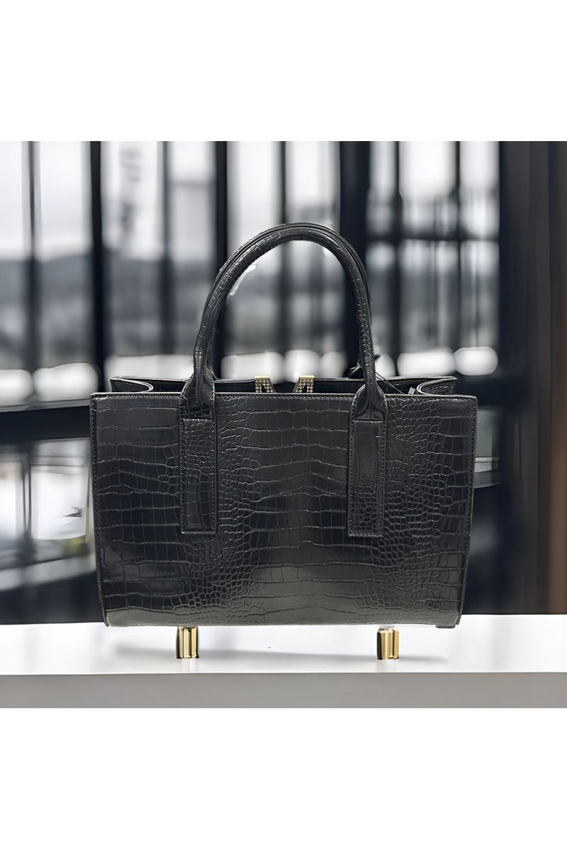 Sac à main MARGOT de PASCALE MORABITO noir - 3