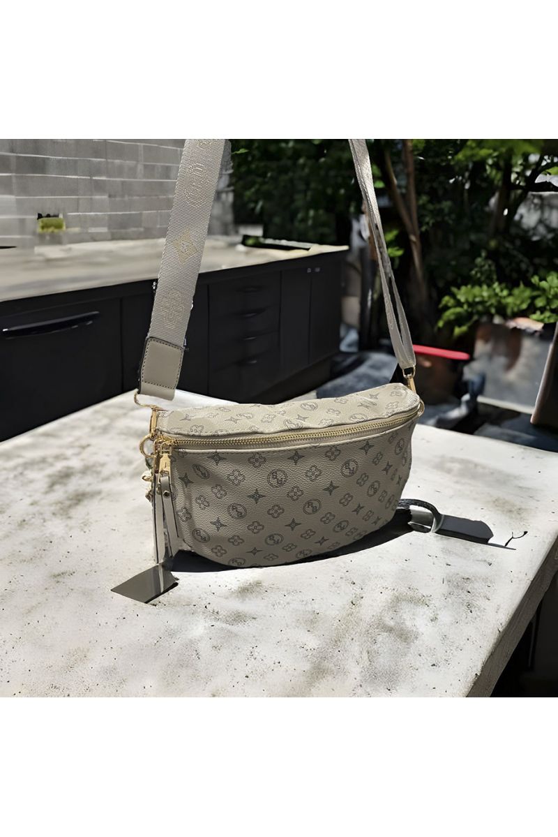 Sac banane gris inspi - 1