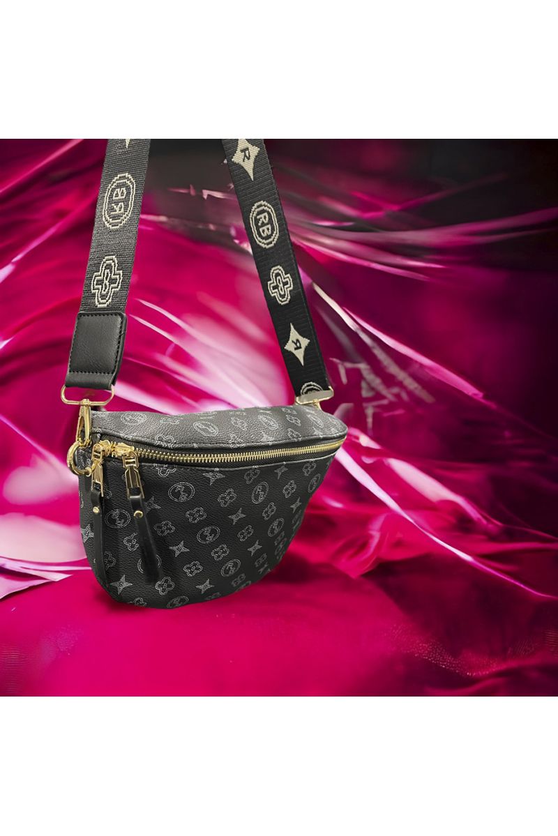 Sac banane noir inspi - 1