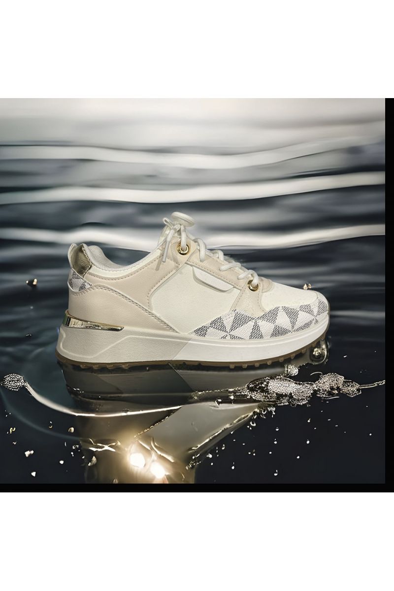 White basketball inspired - 1
