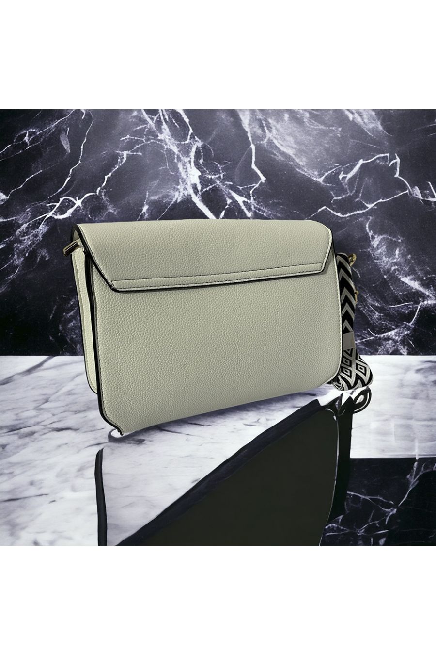 Sac à main inspi blanc - 1