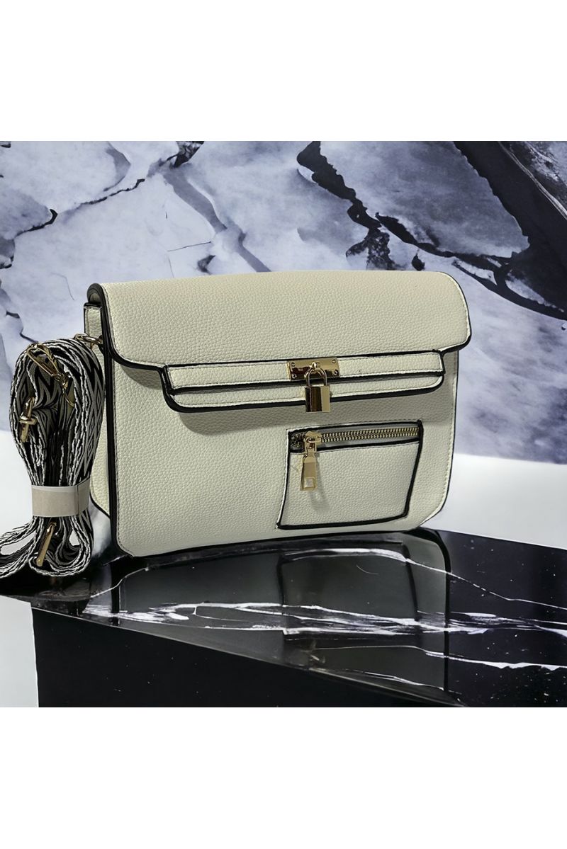 White inspired handbag - 3
