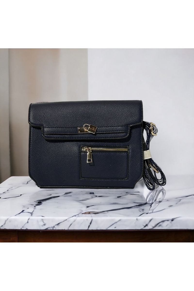 Navy-inspired handbag - 2