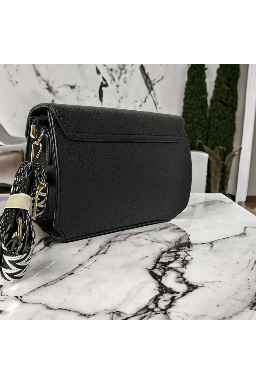 Black inspired handbag - 1